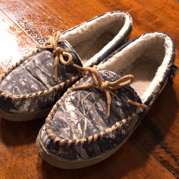 Justin Boot Youth Camo Slippers 